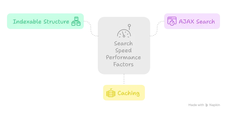 Wordpress search performance factors